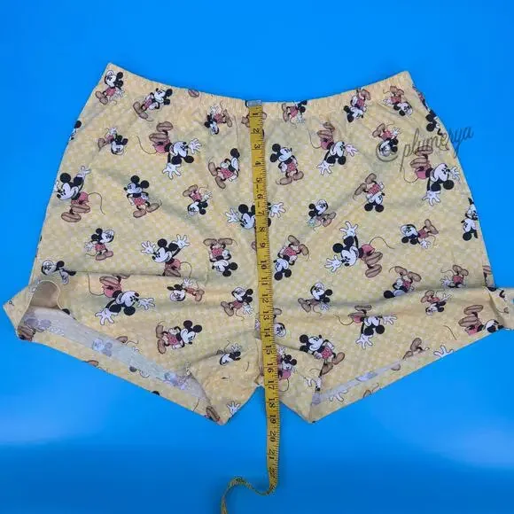 Disney Women's Vintage Y2K Plus Size Sleep Shorts Mickey Mouse Size XXXL NWT - Picture 6 of 8